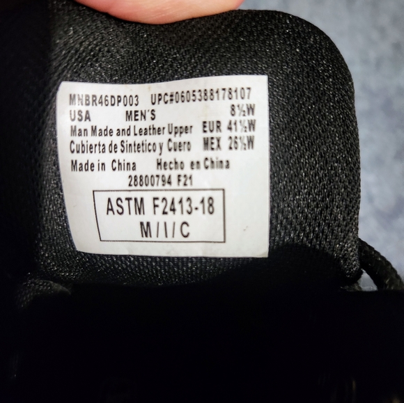 EUC Brahma Mens Wide Steel Toe Boots - Picture 8 of 10